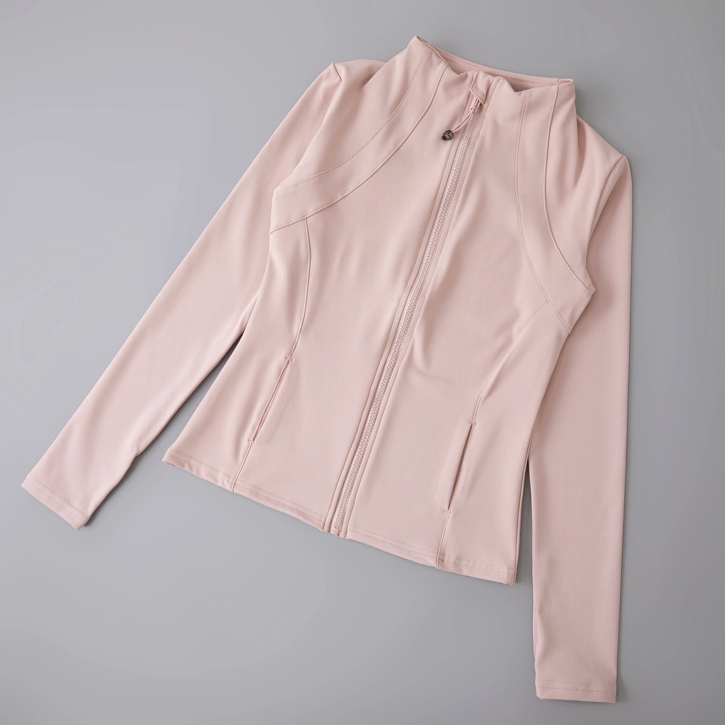 Women’s Sports Windbreaker Jacket — Long Sleeve Workout Top, Running Sweatshirt, Yoga Activewear