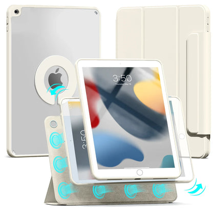 Magnetic Case for iPad 10.2, Air, Pro 11/12.9 & Mini 6 – Detachable Back Shell for 2022 Models