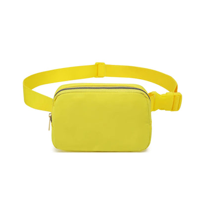 2025 Fashion Yoga Waist Bag – Metal Logo Sports & Mobile Bag for Unisex Fitness, Running & Women’s Gift
