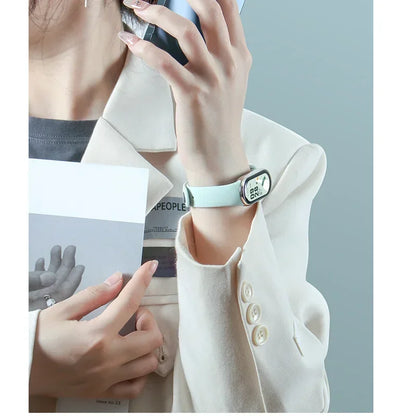Waterproof Silicone Sport Strap for Xiaomi Mi Band 8/9 NFC – Replacement Smartwatch Bracelet