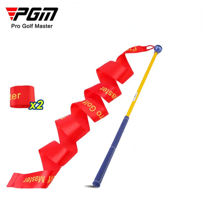 PGM Golf Swing Training Stick – Ribbon Sound Practice Tool to Improve Swing Speed, HGB020