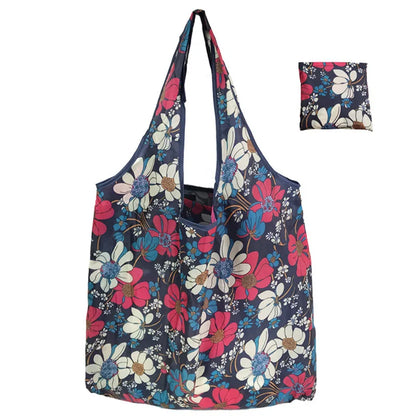 Reusable Foldable Shopping Tote Bag for Women – Large Capacity Eco-Friendly Cloth Grocery Bag for Fruit, Vegetables & Daily Travel Use