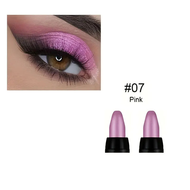 16-Color Pearlescent Eyeliner – Glitter Waterproof, Long-Lasting Non-Smudge Eye Makeup