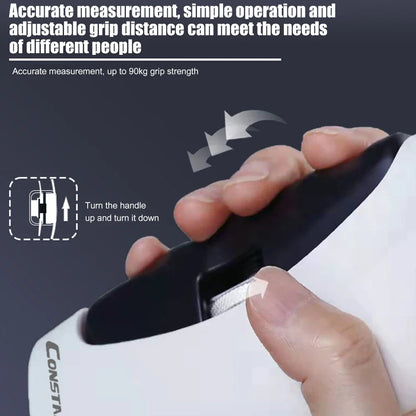 Electronic Hand Grip Strength Trainer — Dynamometer Finger Gripper Expander for Fitness & Hand Strength