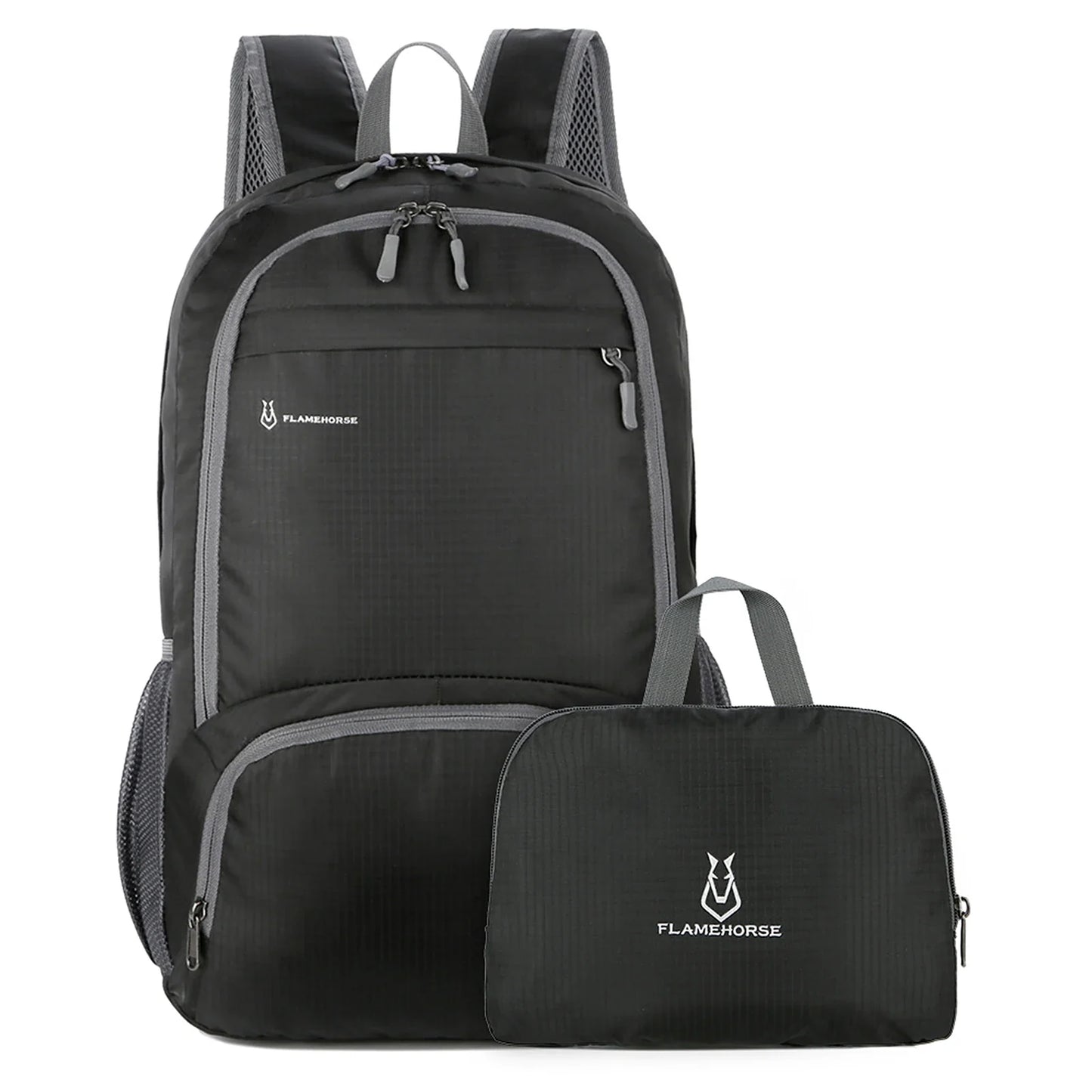 Lightweight Foldable Backpack - Waterproof Packable Daypack for Men & Women, Outdoor Travel, Hiking, Cycling & Camping Shoulder Bag