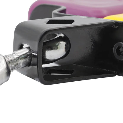 Double Sambago Bell - Latin Percussion Yellow Purple Cowbell High Low Sound Drum Accessory