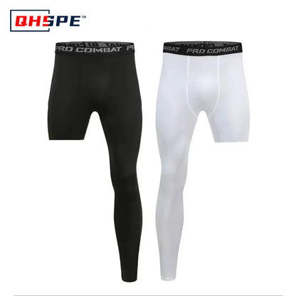 One Leg Basketball Tights - Breathable Quick Dry Sports Leggings for Training & Performance