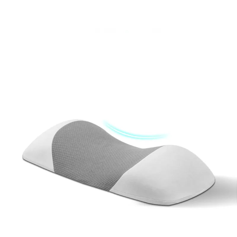 Memory Foam Lumbar Support Pillow — Back & Waist Cushion for Sleeping, Bed Support for Back Sleepers