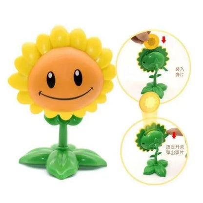 Plants vs Zombies PVZ Pea Shooter Boss Action Figure – Dave Allstar Toy Doll for Kids Gift