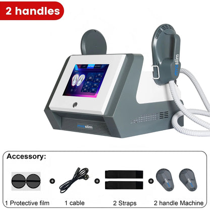 Professional EMS Body Sculpting Machine - 6500W Muscle Stimulation Beauty Equipment for Waist Hip Abdomen Body Shaping