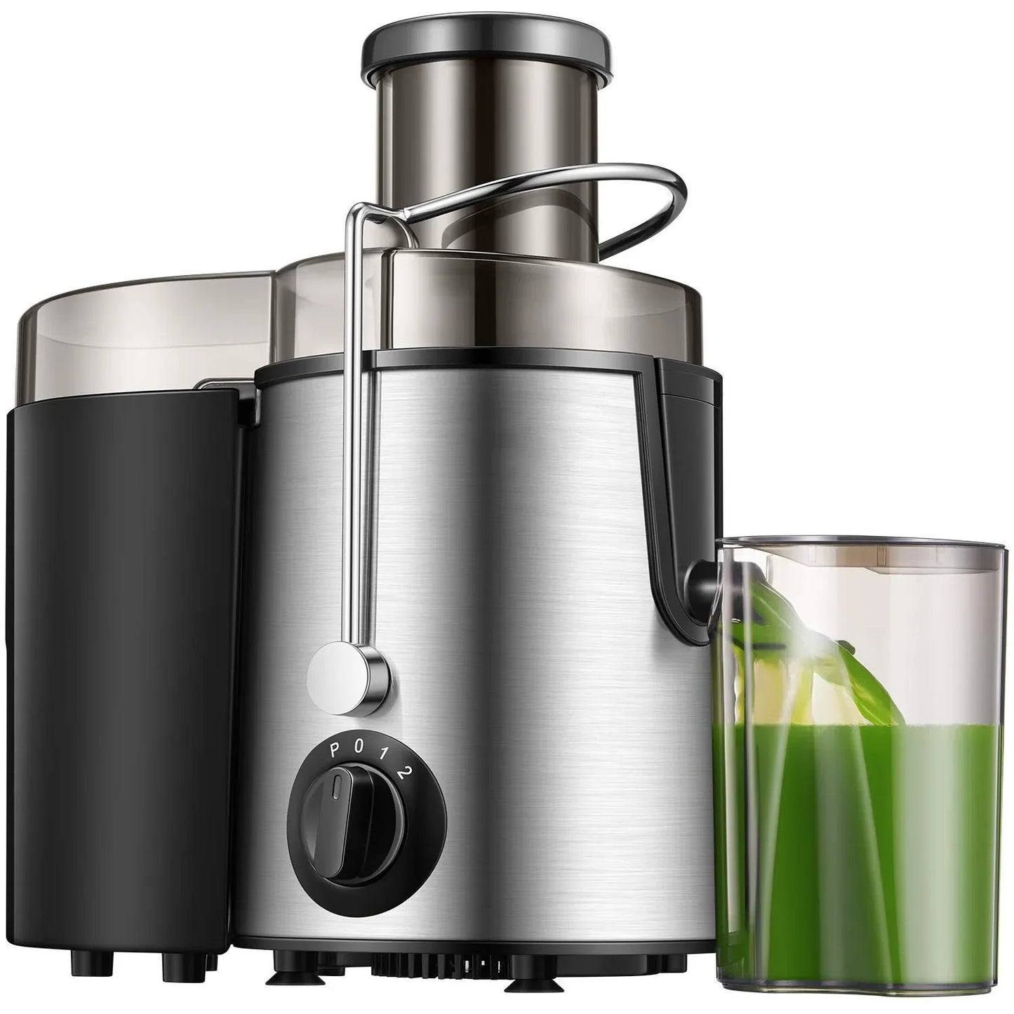 Stainless Steel Centrifugal Fruit Juicer – 800W Powerful Motor, Large Mouth for Fruits & Vegetables, Easy to Clean