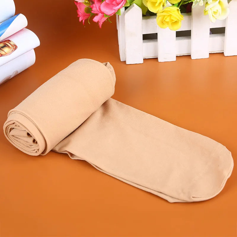 Candy Color 120D Velvet Tights - Seamless Warm Stretch Pantyhose for Women, Long Stockings