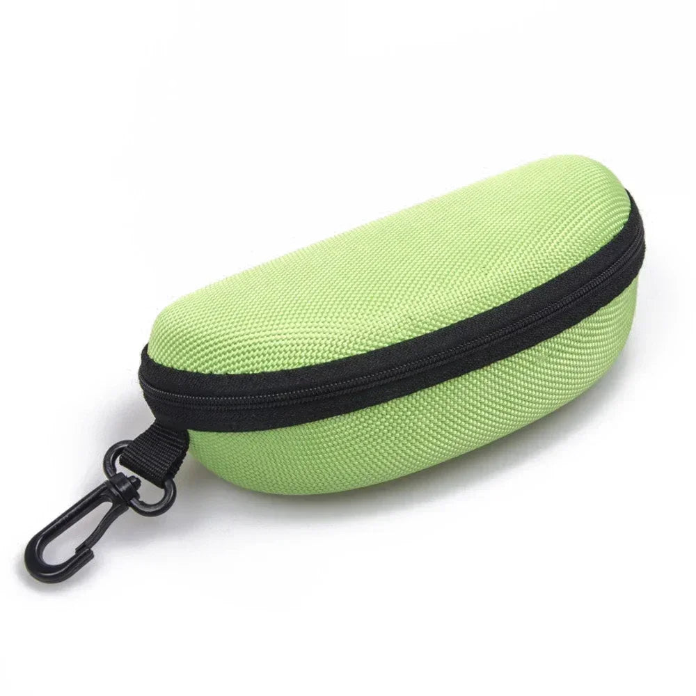 Hard Zipper Sunglasses and Reading Glasses Carry Case: Travel Pack Pouch with 11 Color Options - Convenient Storage Solution