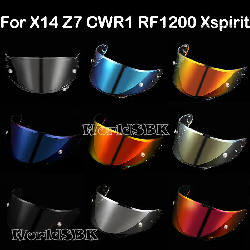 SHOEI Helmet Visor for X-14, Z-7, RF-1200, NXR & More – CWR-1/CWR-F Shield Replacement