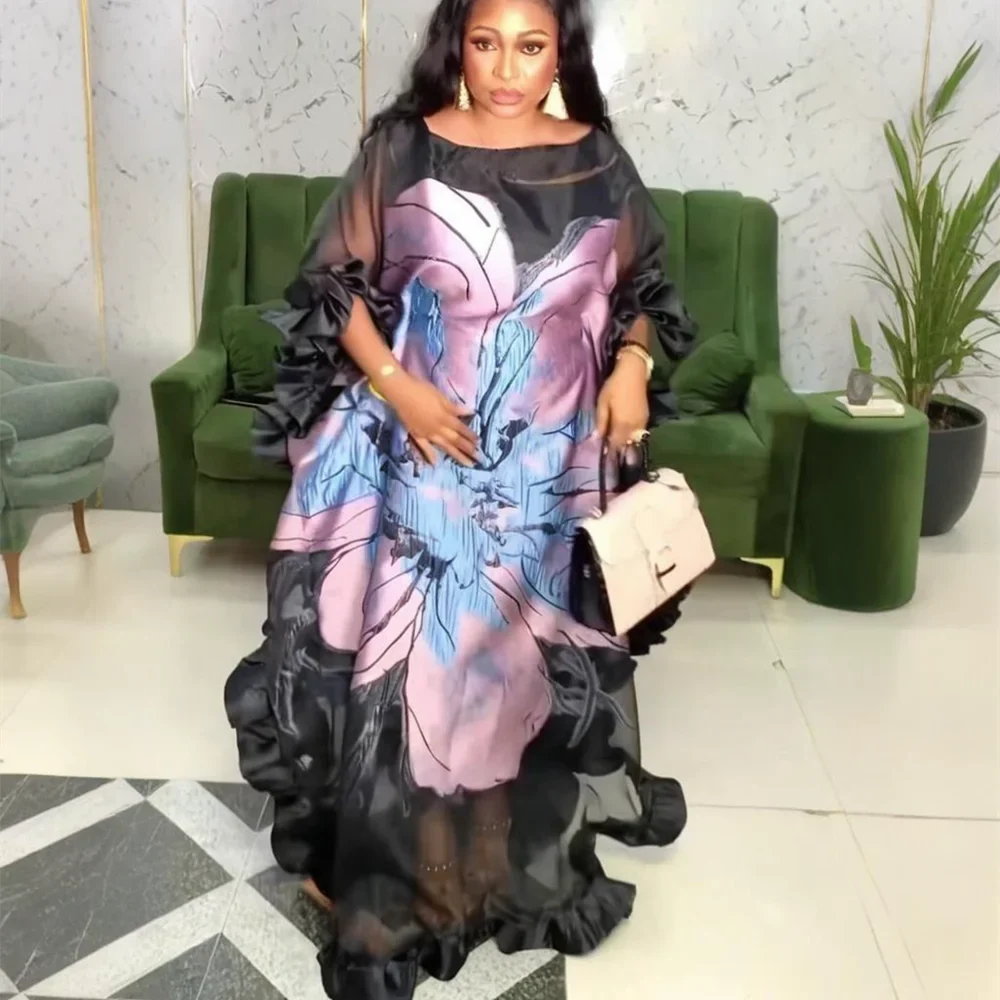 African Dresses for Women - 2026 Traditional Dashiki Ankara Maxi Gown, Kaftan Abaya & Long Robe Outfit