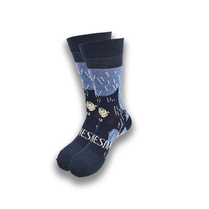Spring and Autumn Cartoon Movie Character Socks for Men & Women – Funny Fashion High Quality Crew Tube Socks, Unisex Casual Cotton Socks