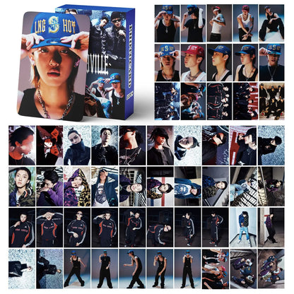 LNGSHOT 4SHOVILLE Jay Park Photo Card Set - 55 K-Pop LOMO Cards & Stickers Fan Collection Gift