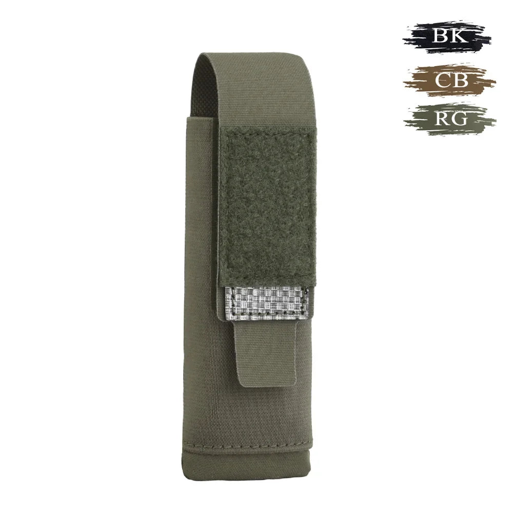 MOLLE Utility Tool Kit Pouch - Magic Tape Attachment Bag for Plate Carrier Vest & Outdoor Gear