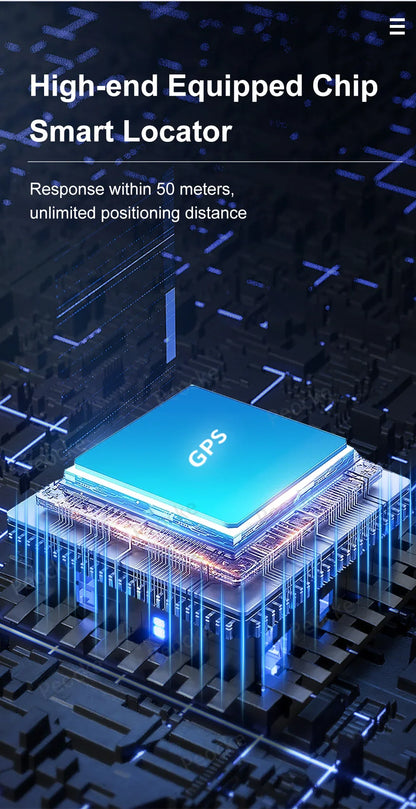 Wallet Anti-Loss Card – GPS Smart Tag with iPhone Find My Bluetooth, Ultra-Thin Wireless Charging, IP67 Waterproof