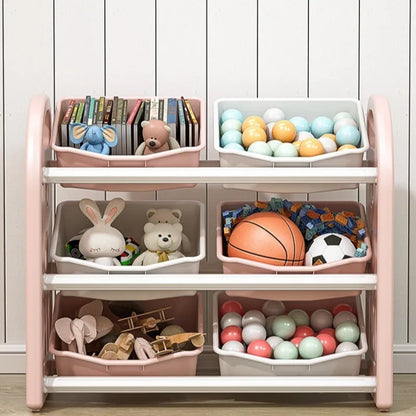 Multi Functional Baby Toy Storage Cabinet - Large Capacity Classification & Sorting Organizer Box for Home Use