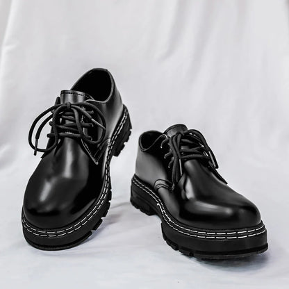 2025 Men’s Genuine Leather Shoes - Durable, Comfortable & Breathable Stylish Footwear