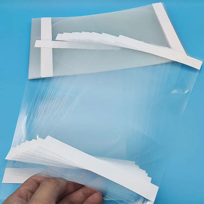 Anti-Scratch Protective Lens Film – 3M 6800 Full Face Gas Mask Window Screen Protector for Painting & Spraying