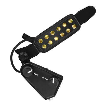 IRIN Acoustic Guitar Magnetic Sound Hole Pickup – Transducer with Audio Cable for Guitar Amplification & Instrument Accessories