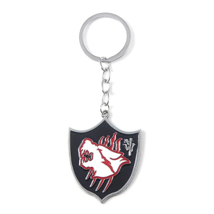 Six-Winged Unborn Metal Keychain - Game Village Inspired Alloy Pendant Keyring & Collectible Gift