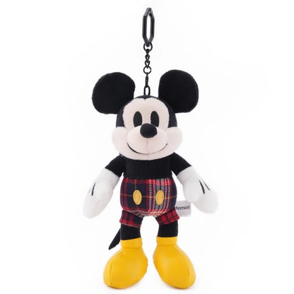 Classic Mickey Mouse Plush Keychain - Cute Anime Bag Pendant Gift