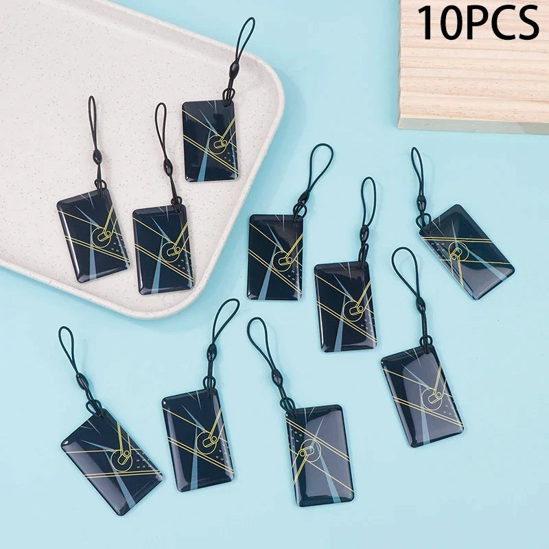 10PCS Smart IC Cards - 13.56MHz Blank RFID Key Cards for Hotel Locks Tuya Smart Door Access Systems