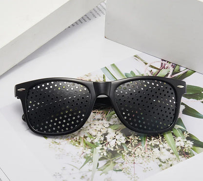 Anti-Myopia Pin Hole Glasses – Vision Correction & Eye Fatigue Relief for Men & Women