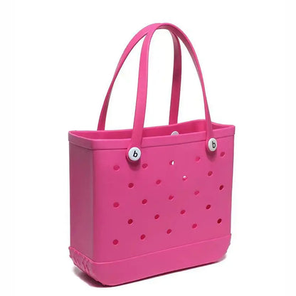 New EVA Beach Bag – Large Injection Molded Storage Handbag, Cross-Border European & American Style, Durable Storage Bag