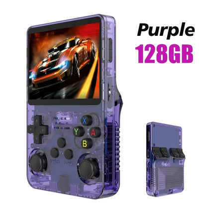 Max 256GB Retro Handheld Game Console – Linux System, 3.5 Inch IPS Screen, Portable Video Player with 64GB/128GB Games