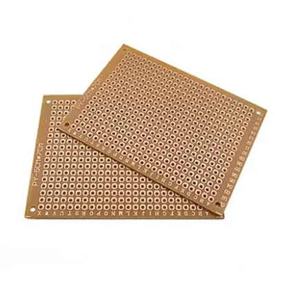 10PCS 5x7CM PCB Prototype Boards - Single Sided Universal Circuit Boards for DIY Electronics Projects