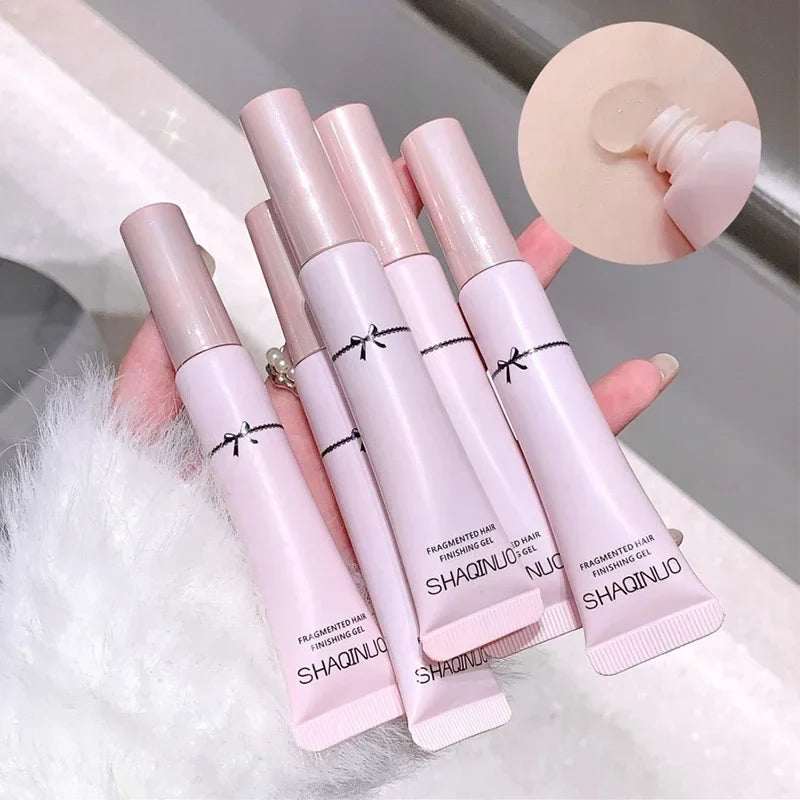 Hair Wax Stick Styling Gel - Transparent Non-Greasy Frizz Control & Smooth Finishing Hair Fixer