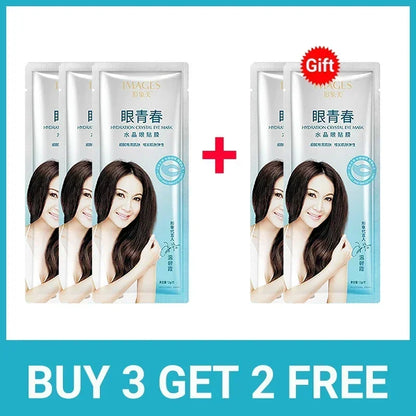 Collagen Eye Mask – Wrinkle Removal, Firming & Moisturizing Patches with Hyaluronic Acid for Smooth Eye Skin