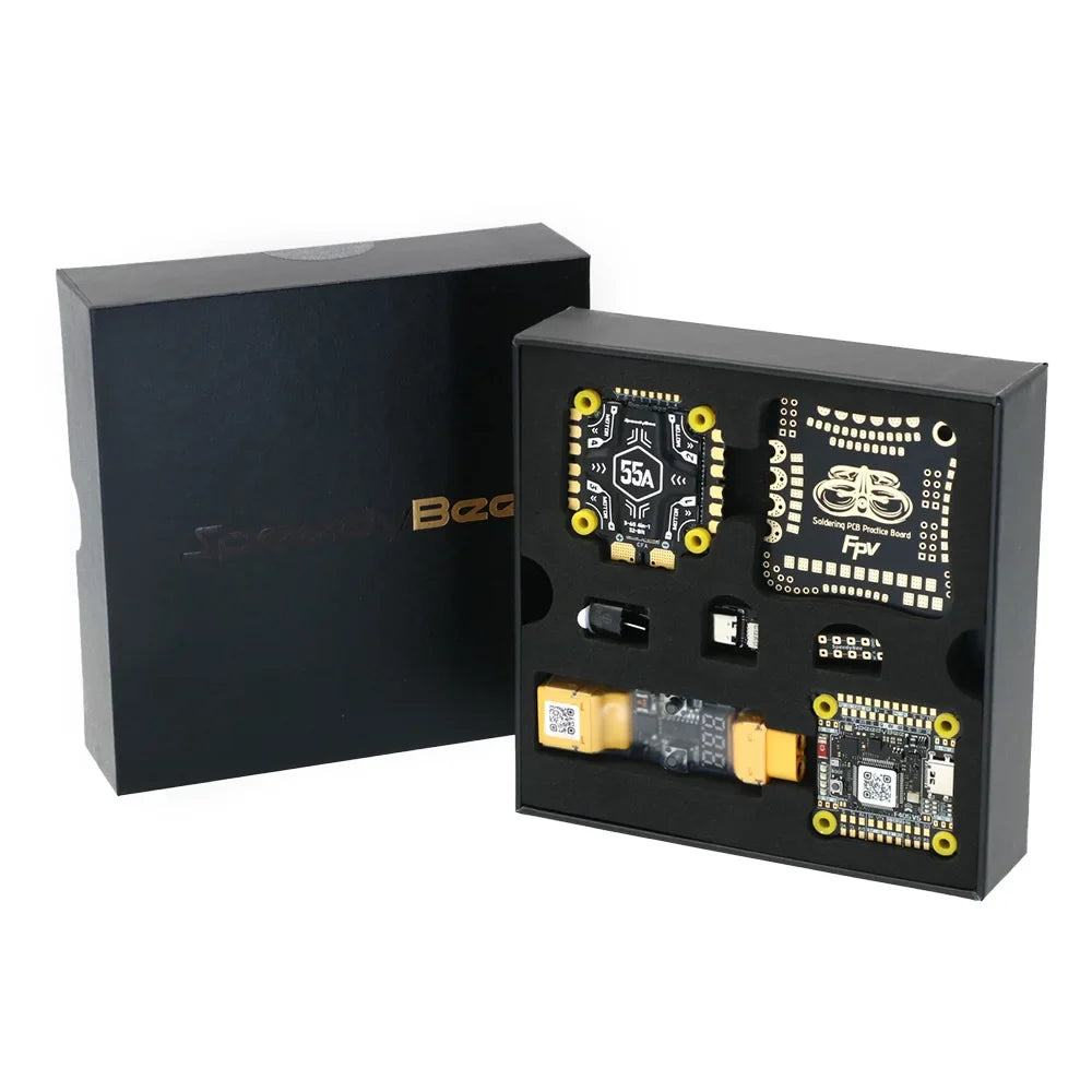 SpeedyBee F405 V5 55A Pro Stack - 32-Bit FC & ESC with OX32 Firmware for RC Model Aircraft
