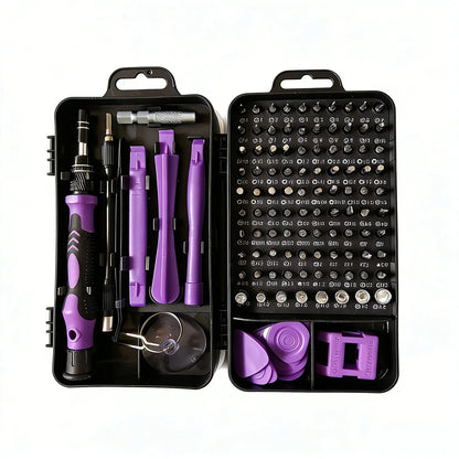115-in-1 Precision Screwdriver Kit - Professional Repair Tool Set for Electronics Phone Watch and Auto Maintenance