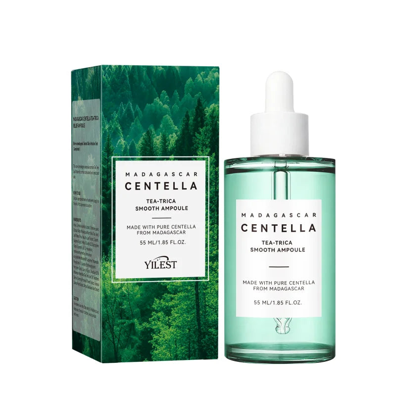 Centella Asiatica Soothing Serum - 55ml Madagascar Formula for Sensitive Skin Relief, Acne Care & Deep Hydration