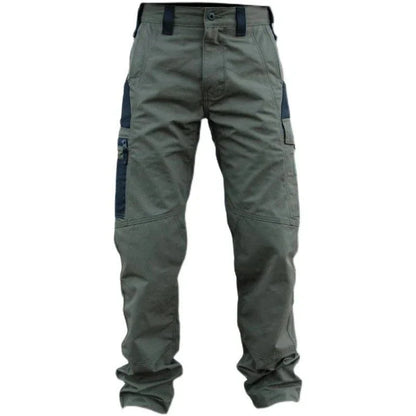 Wear Resistant Tactical Cargo Pants - Multi Pocket Outdoor Work Trousers for Men Spring Autumn Casual Jogger Style