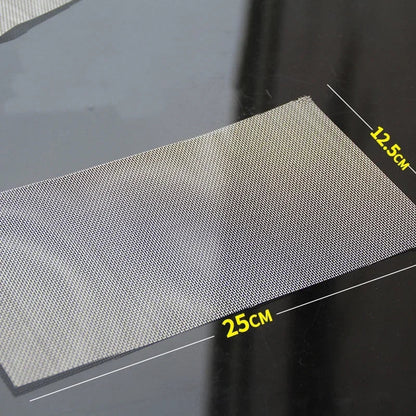 Stainless Steel Bumper Repair Mesh - Plastic Crack Welding Net for Car Body Vents and Auto Repair Tools 1-5PCS
