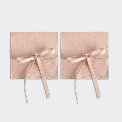 10PCS Velvet Jewelry Gift Pouches - Elegant Wedding Favor Bags & Microfiber Cosmetic Storage Bags
