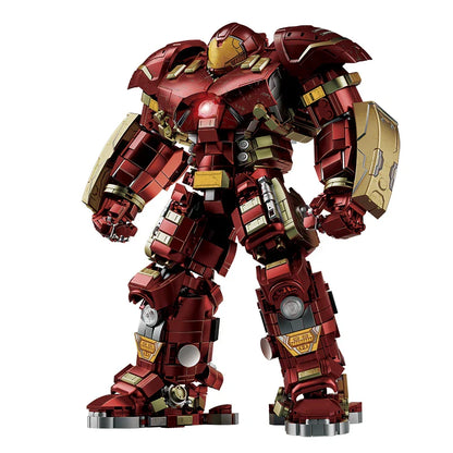 2700+PCS Iron Heroes Building Blocks Set – Action Figure Mech Buster DIY Brick Collectible Model Kit for Kids, Boys & Adult Toy Gift Set