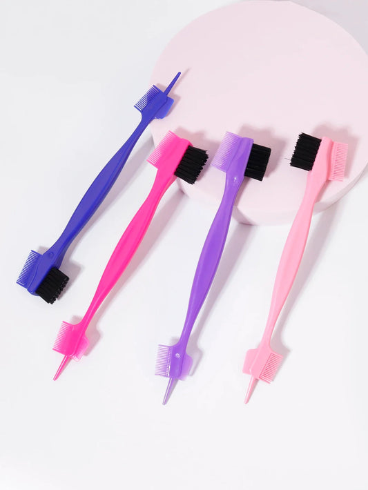 Edge Control Brush Comb - Hairline Styling Tool for Women, Wig Edges, Baby Hair and Precision Hair Trimming