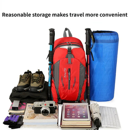 Outdoor Mountaineering Backpack – Cycling Sports Backpack for Men & Women, Leisure Travel Bag