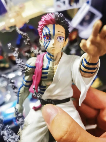 13cm Demon Slayer Akaza Hakuji Anime Figure – PVC Action Figurine, Desktop Ornament & Collectible Toy