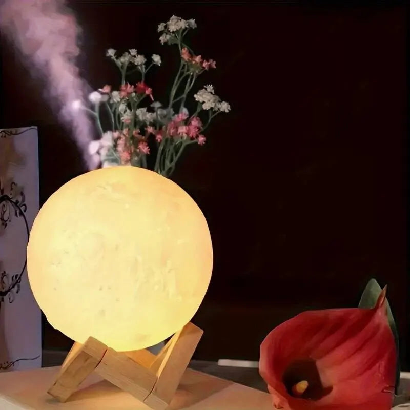 LED Galaxy Moon Night Light - DIY Warm Light for Bedroom Decoration, Perfect Birthday Gift for Girls, Boys, and Women
