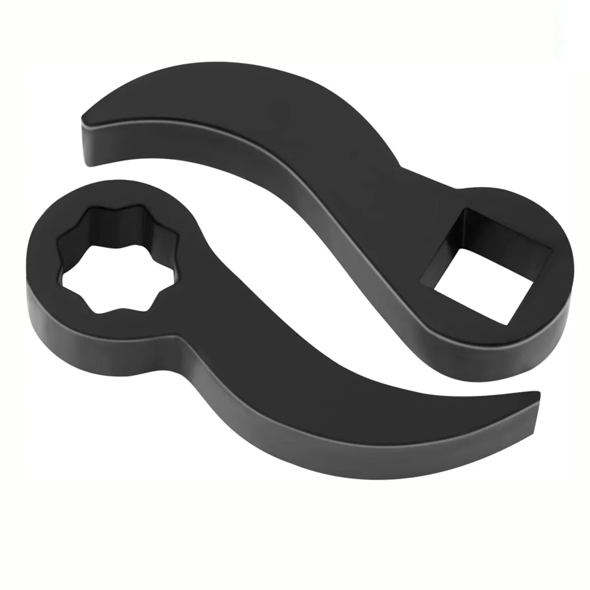 2Pcs Car Axle Removal Tool - Angle Pry Bar Adapter for 1/2 Ratchet Drive Repair