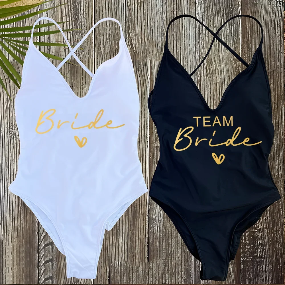 Women's Padded One Piece Swimsuit - Sexy Plus Size Beachwear Bathing Suit for Summer & Bachelorette Parties