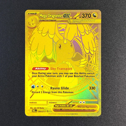 2025 Pokémon English Collection Cards Set – MEGA Dragonite, Charizard, Lucario & Gardevoir EX Anime Trading Cards Gift Toys